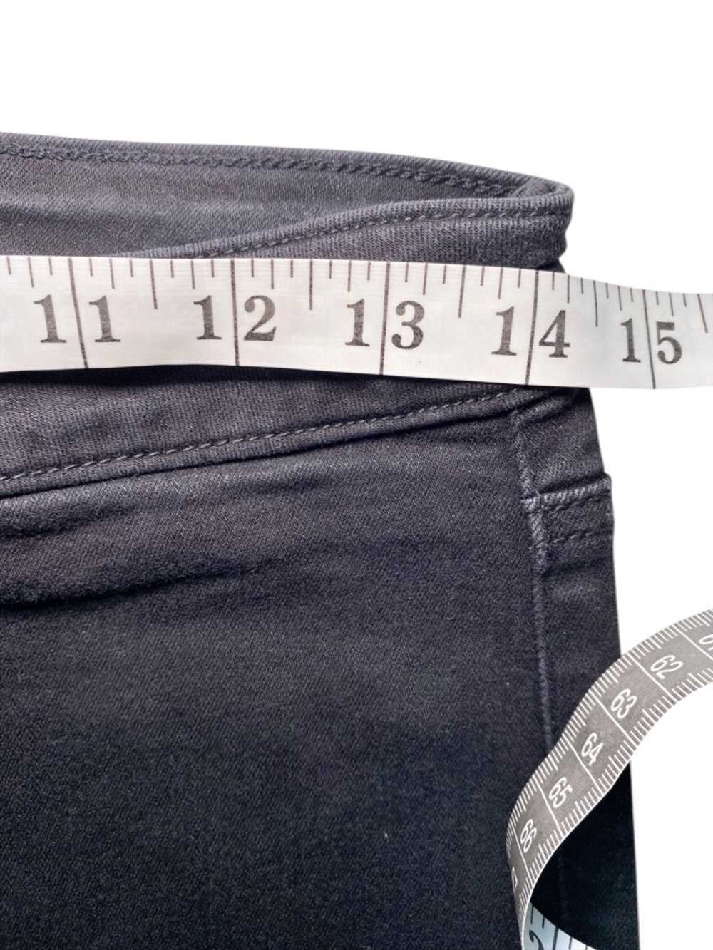 Cello Los Angeles Black Frayed Raw Hem Flare Jeans - Picture 7 of 13